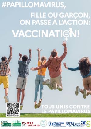Campagne de vaccination HPV, visuel 1