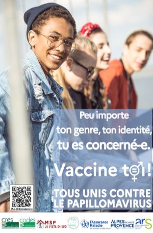 Campagne de vaccination HPV, visuel 2