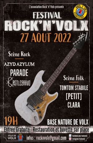 Affiche festival Rock'n'Volx 2022